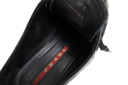Prada Shoes Sneakers Shoes Low Cut Ladies Women Women's Enamel Patent Leather