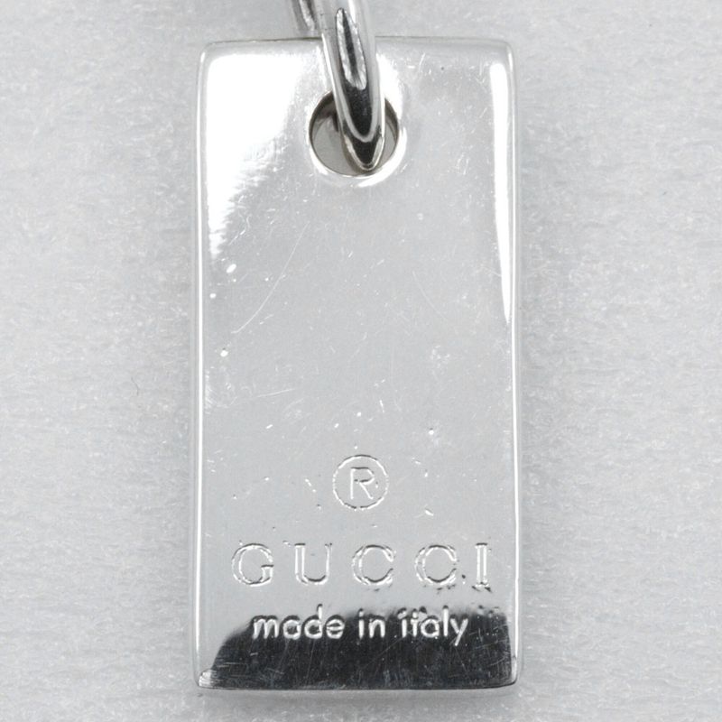 Gucci Logo Plated Silver 925 Unisex 7.0g Bracelet