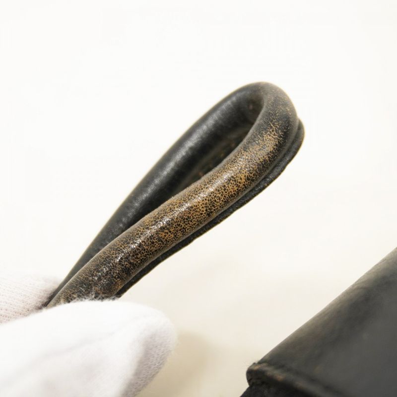 Gucci Shoulder Bag GG Nylon 001 3766 Nylon Black Silver Hardware Women