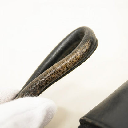 Gucci Shoulder Bag GG Nylon 001 3766 Nylon Black Silver Hardware Women