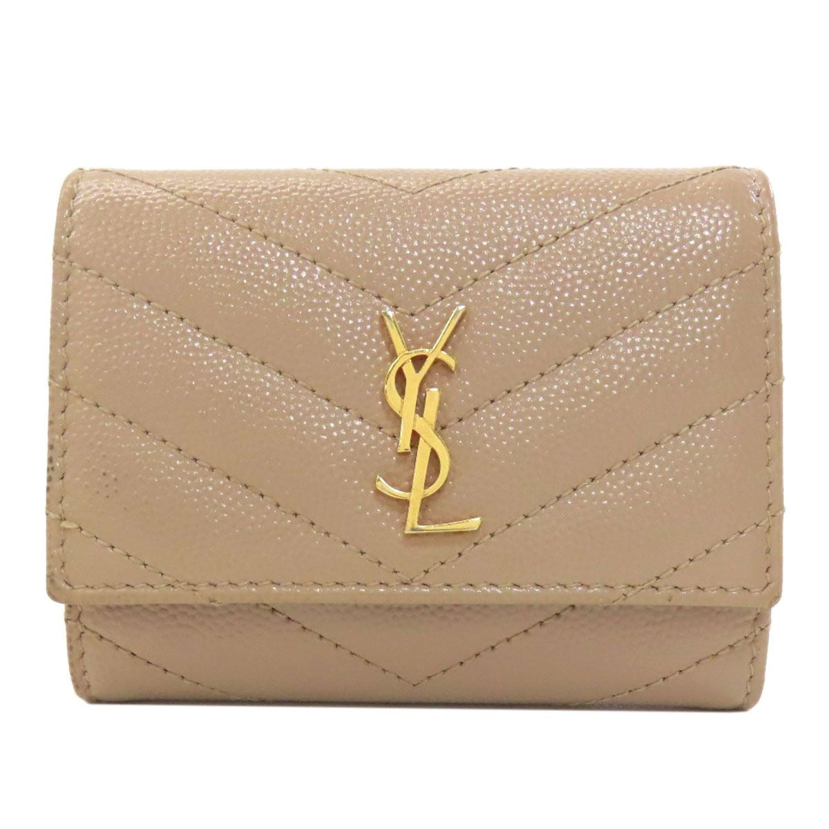 Saint Laurent Logo Key Case Leather Holder