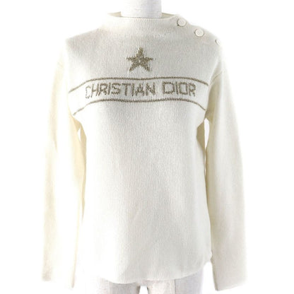 Christian Dior 24 AW 414 S94 Am064 97% Cashmere Star Signature Logo Bottle Neck