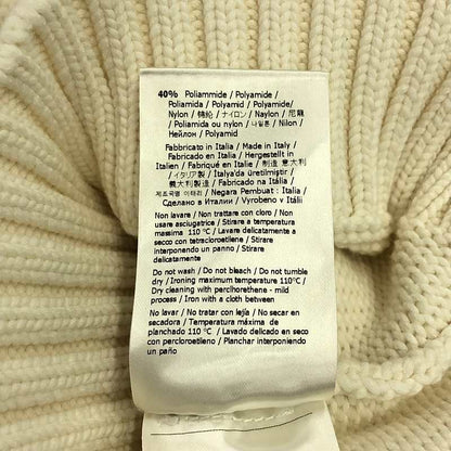 Fendi | Cotton Faux Pocket V-neck Knit | 36 | White | Women