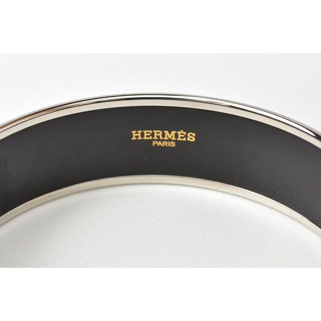 Hermes Bangle Bracelet Emile MM Blue Green Multi — view 2