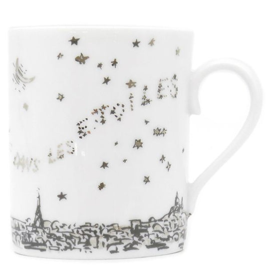 Hermes Tableware 1999 Mug Ceramic White Porcelain