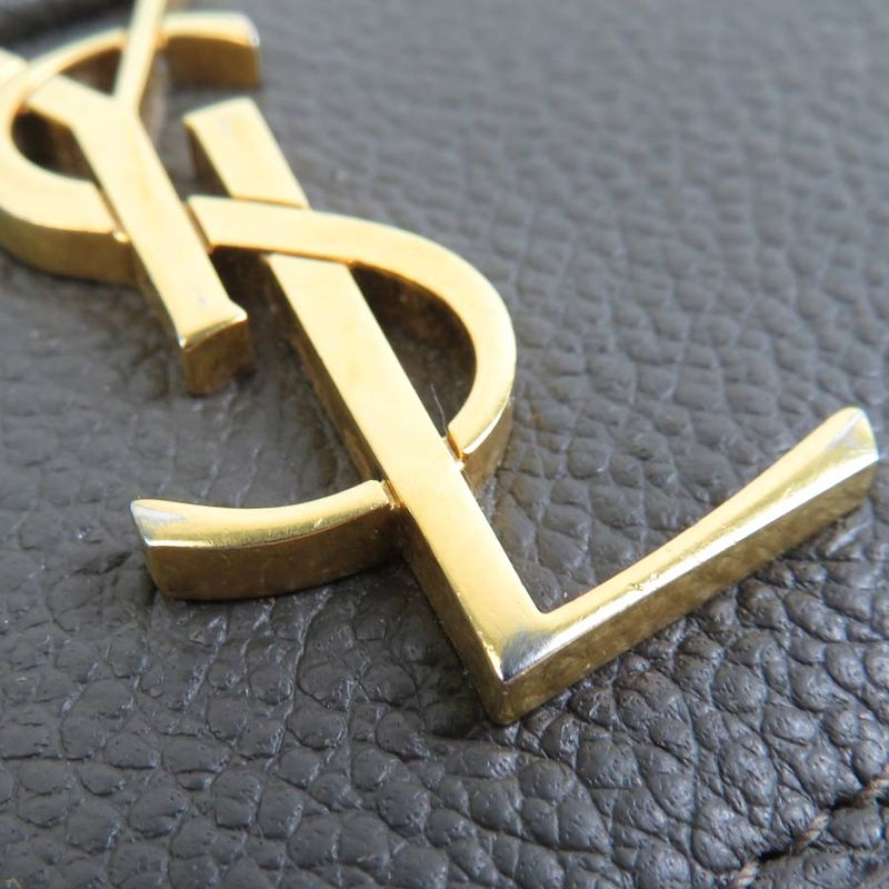 Saint Laurent Round Zipper Long Wallet