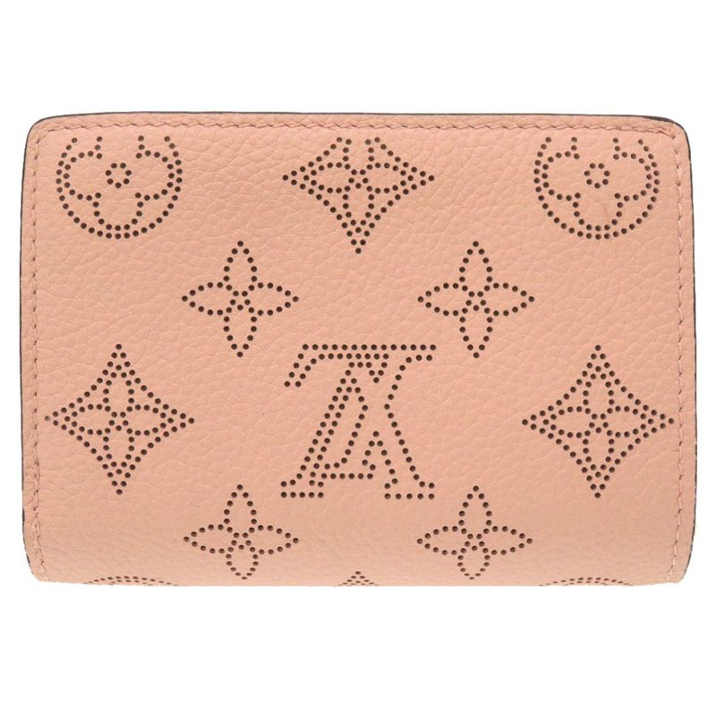 Louis Vuitton Monogram Mahina Portefeuille Cles A Magnolia M80629 IC Tag Fold