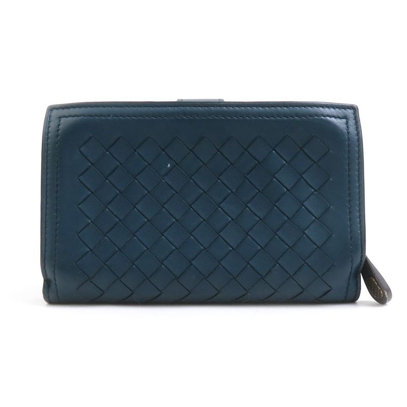 Bottega Venetaveneta Bifold Wallet In Intrecciato