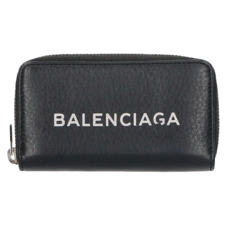 Balenciaga Logo Print Coin Case