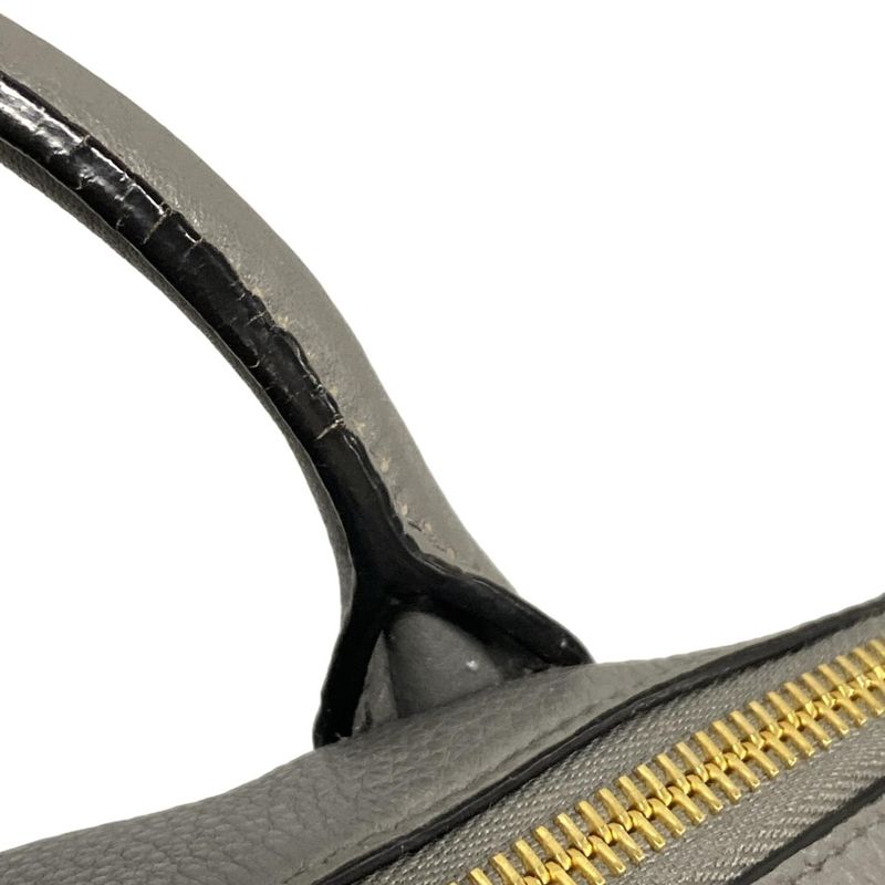 Prada Handbag - 1ba111 Dark Grey Leather