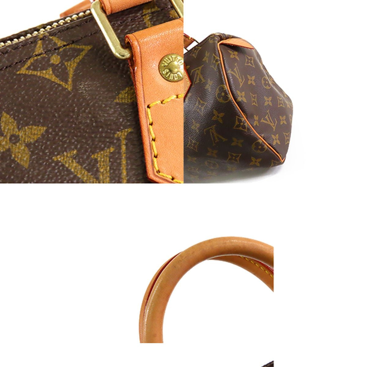 Louis Vuitton Speedy 25 Brown Monogram Canvas Mini Boston Bag — view 7