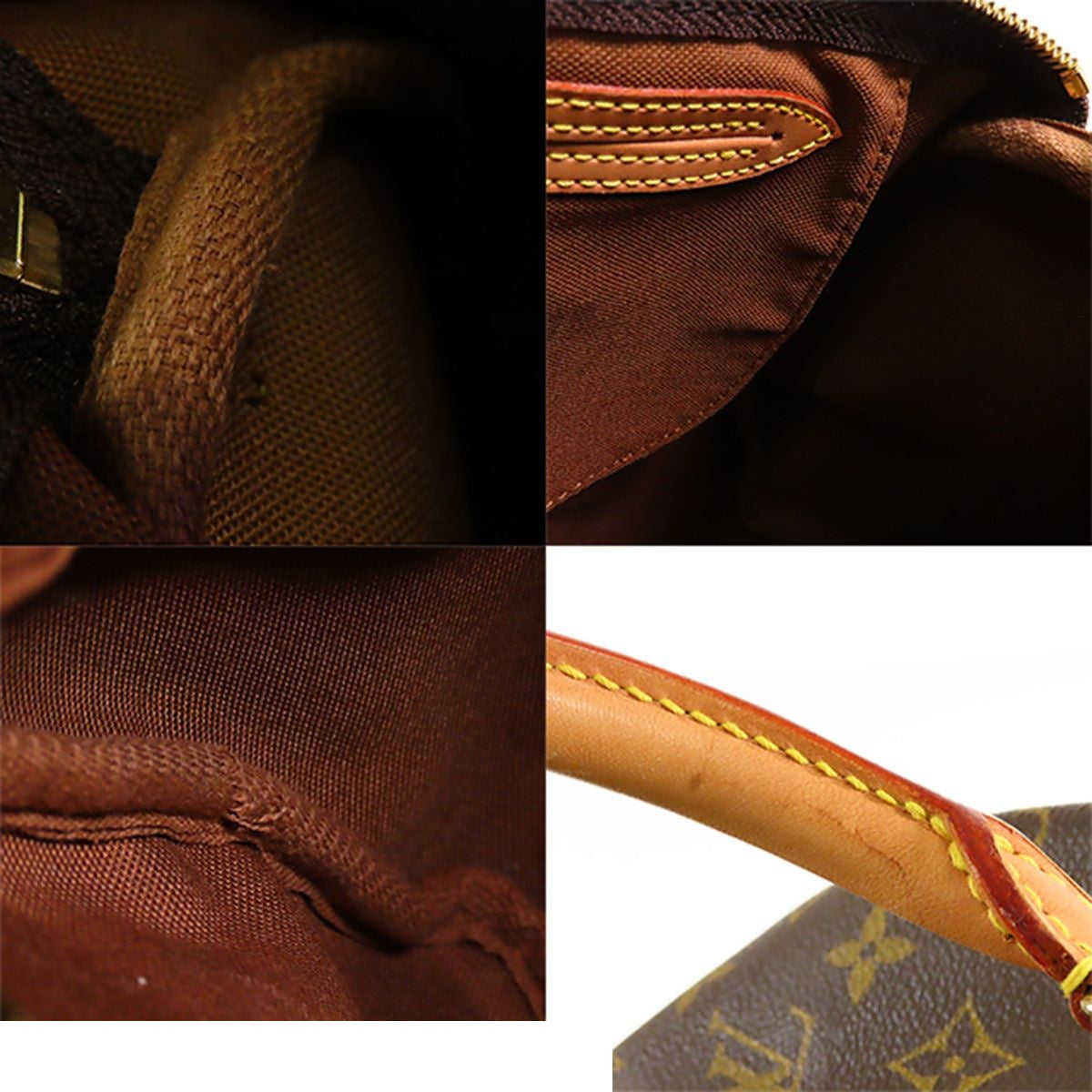 Louis Vuitton Speedy 25 Brown Monogram Canvas Mini Boston Bag — view 8