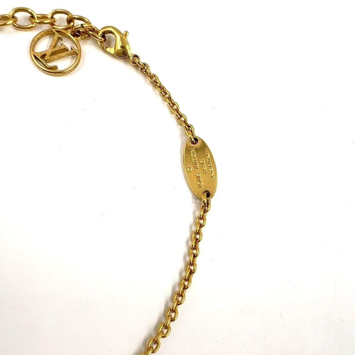 Louis Vuitton Essential Metal Gold Bracelet — view 4