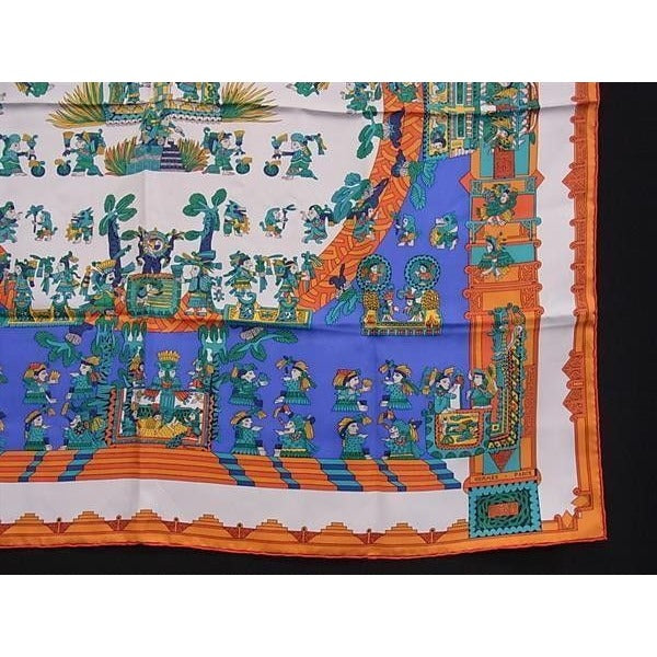 Hermes Scarf Carre 90 Multicolor Silk Astres Es Soleils — view 3