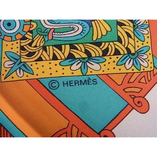 Hermes Scarf Carre 90 Multicolor Silk Astres Es Soleils — view 4