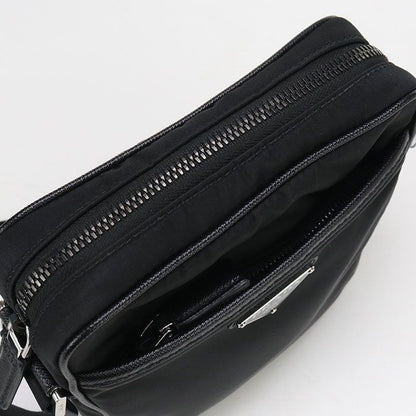 Prada Re-nylon 2vh112 2DMH F0002 Crossbody Shoulder Bag Nylon Saffiano Leather