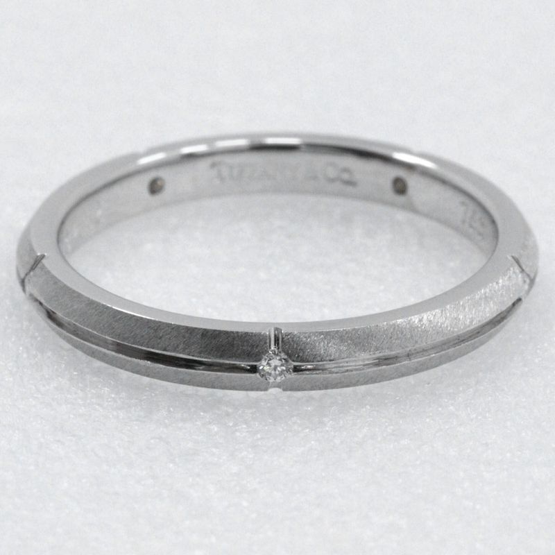 Tiffany & Co Streamerica 5P Diamond 18kwhite Gold × Diamonds 12.5 Ladies 3.0g