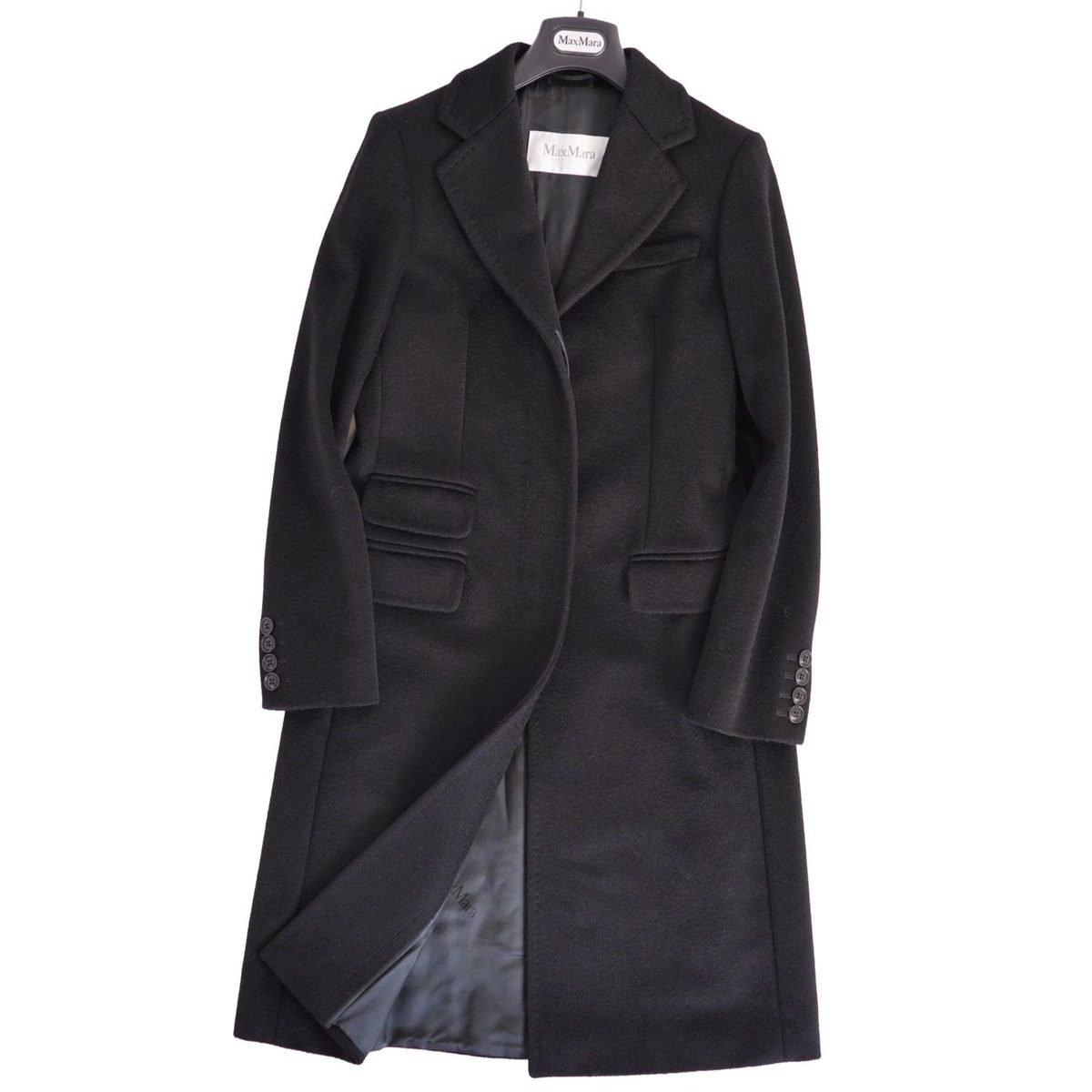 Max Mara White Tag Coat Chesterfield Long