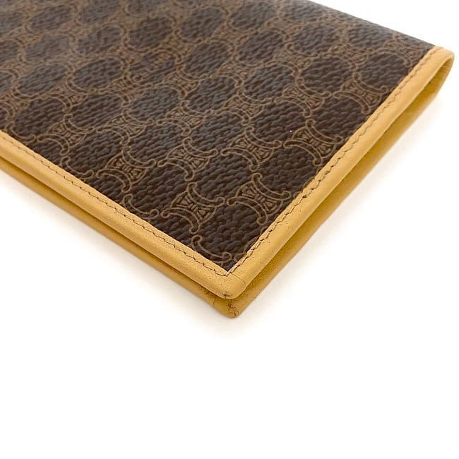 Celine Bifold Long Wallet Ec21979 Brown Beige Macadam