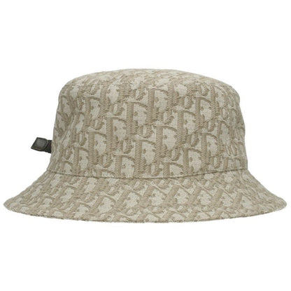 Dior 293c906j5763 Oblique Allover Bucket Hat With Rollers Men's M