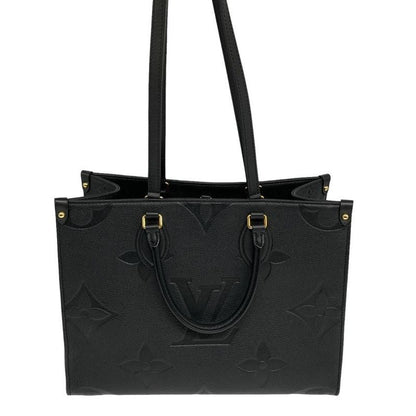 1314 Louis Vuitton Tote Shoulder Bag On The Go MM M45595 Monogram Noir Black