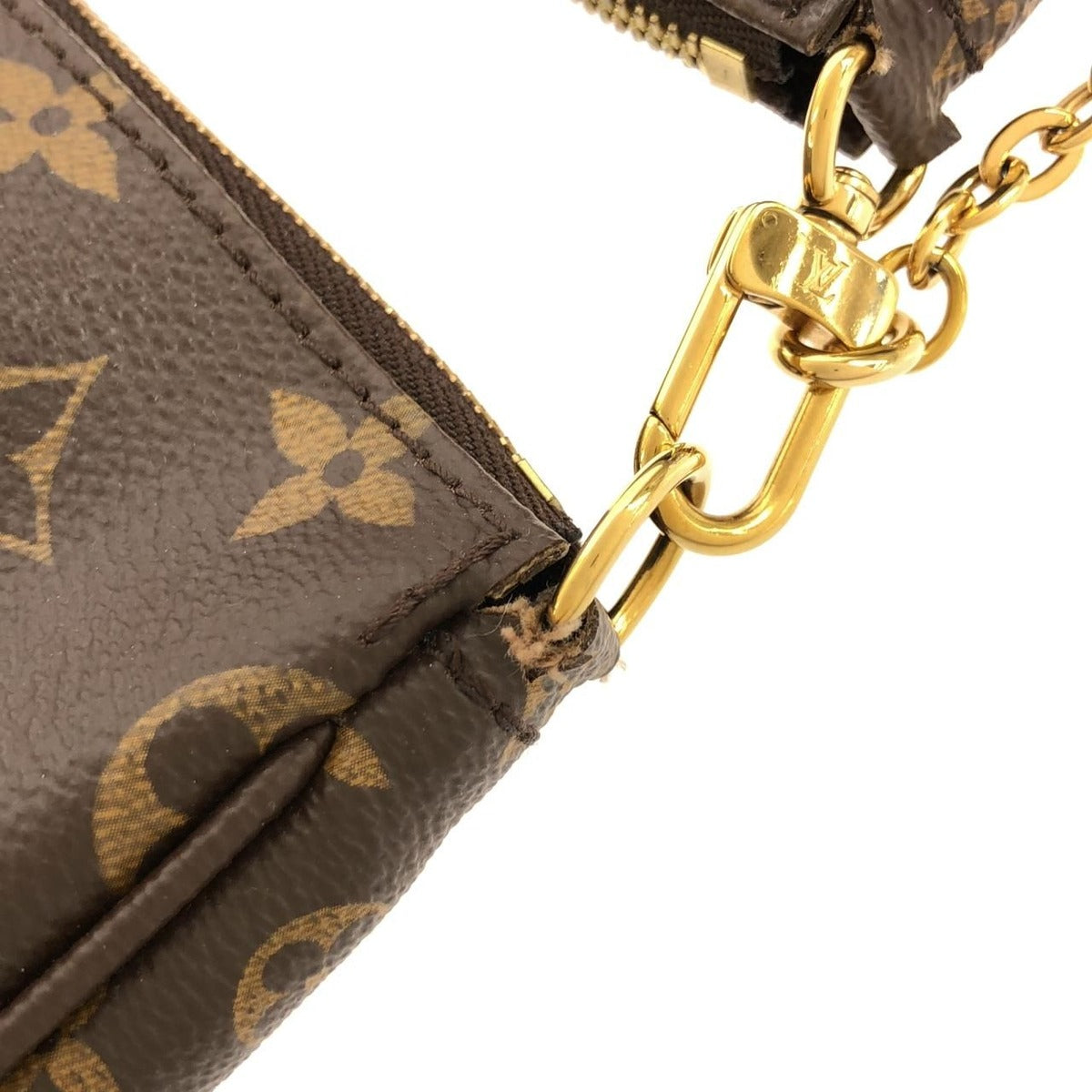 Louis Vuitton Monogram Multi Pochette Shoulder Bag Brown Marron — view 5