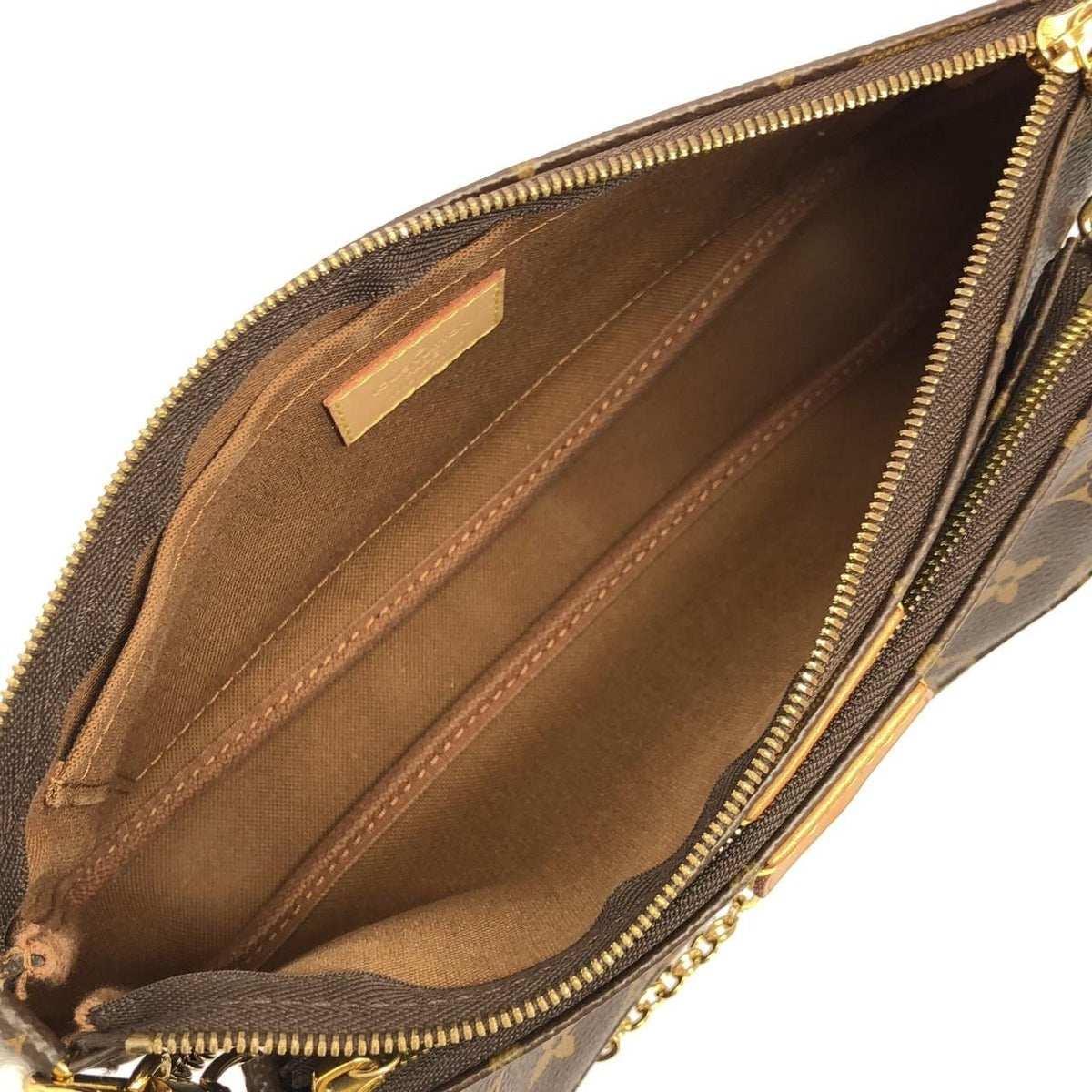 Louis Vuitton Monogram Multi Pochette Shoulder Bag Brown Marron — view 7