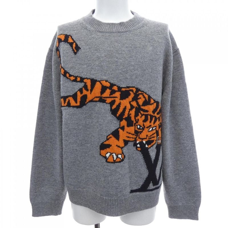 Louis Vuitton Taiga Intarsia Pullover Hmn77 Wh56 Knit