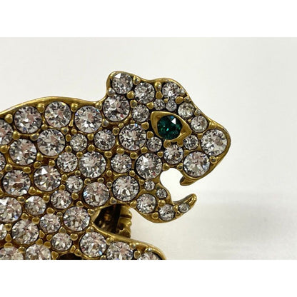 Gucci Panther Double Finger Cocktail Ring M 9 and 10.5 — view 2