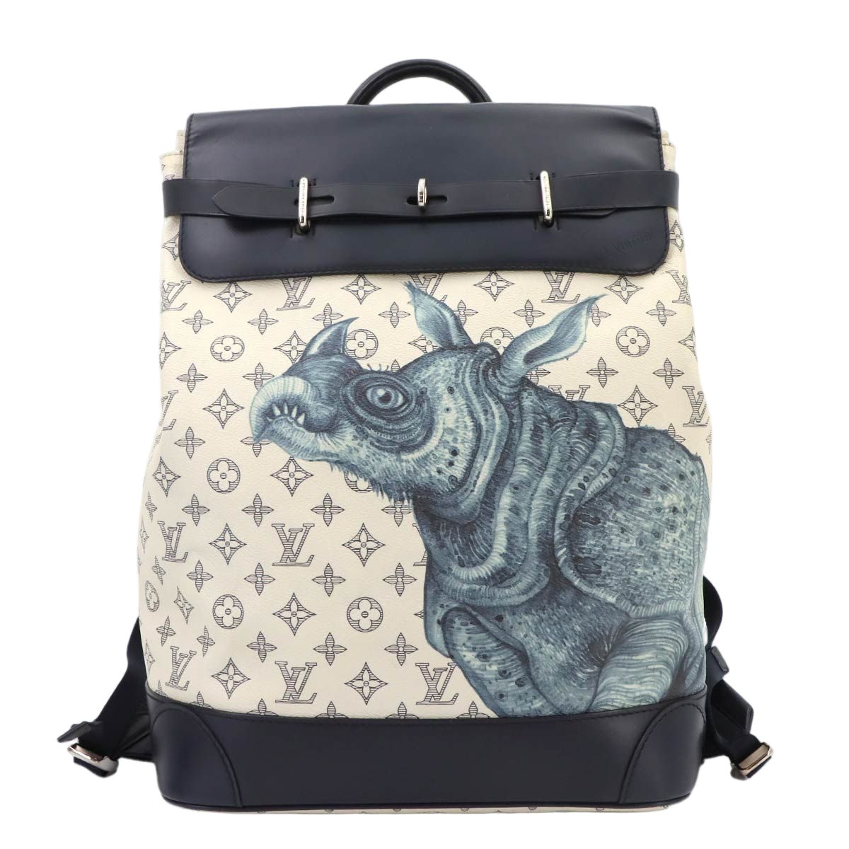 Louis Vuitton Monogram Savanna Steamer Backpack Chapman Rhino Sai Dune