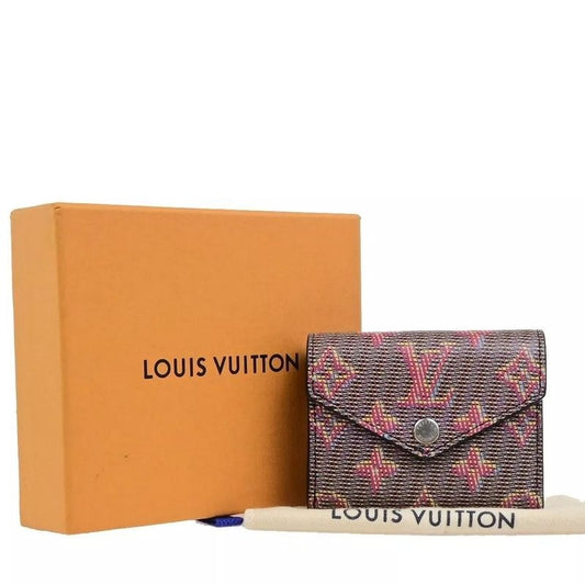 Louis Vuitton Compact Wallet Trifold Pop Rose 88 Bs127