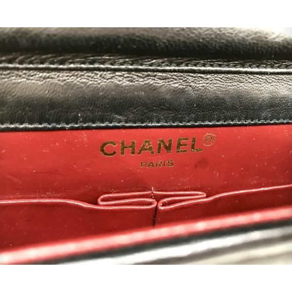 Chanel Quilted CC Logo Turnlock Limited Edition Chain Shoulder Bag Black