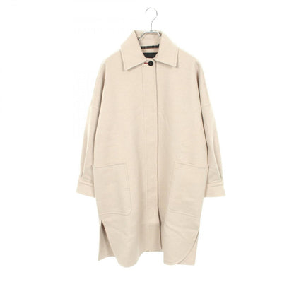 Max Mara Atelier Beige Cashmere Oversized Chemise Coat