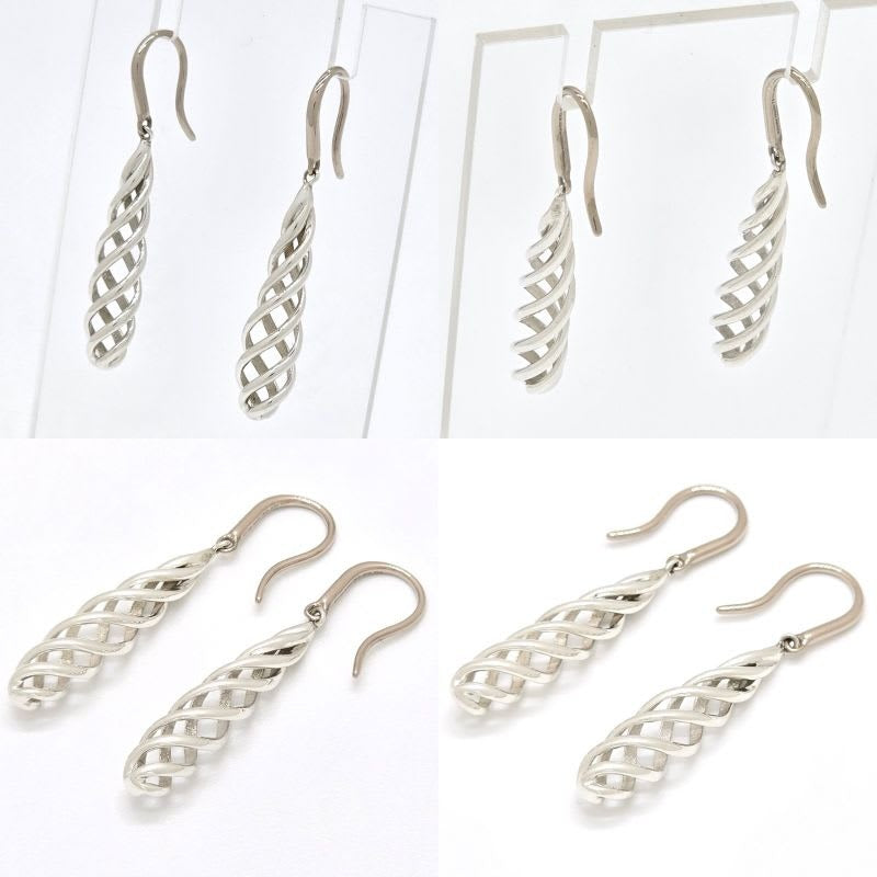 Tiffany & Co Paloma Picasso Venice Luce Drop Earrings Both Ears