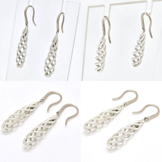 Tiffany & Co Paloma Picasso Venice Luce Drop Earrings Both Ears