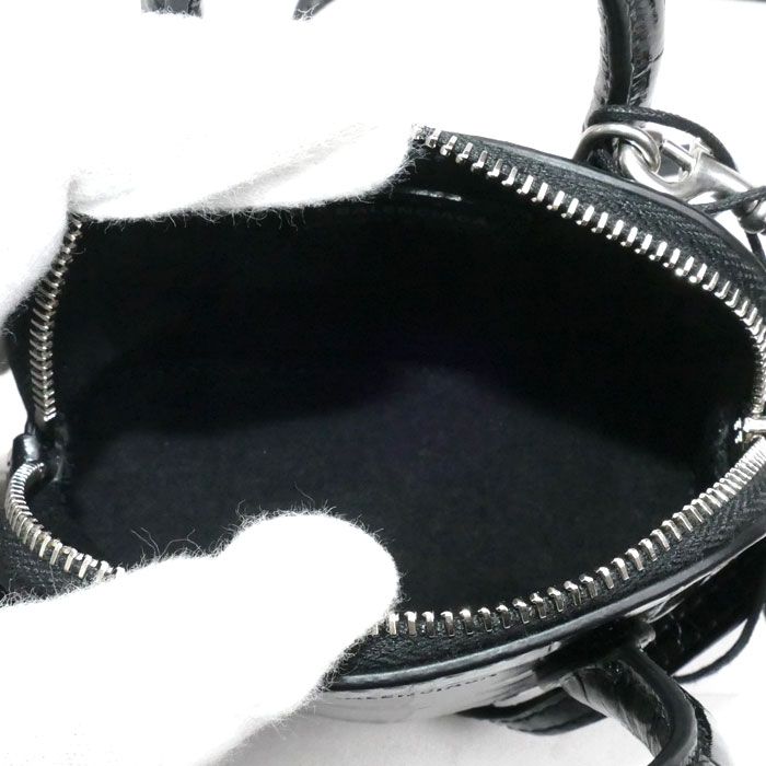 Balenciaga Ville Top Hand Mini Shoulder 2 Way Shoulder Bag Black 639756 Ladies
