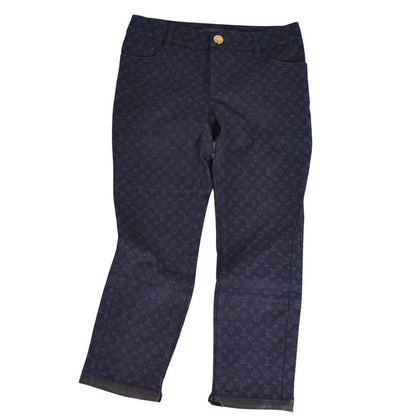 Louis Vuitton Pants Denim Monogram