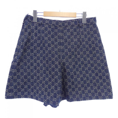 Gucci Washed Organic Denim Xdbll Shorts — view 2