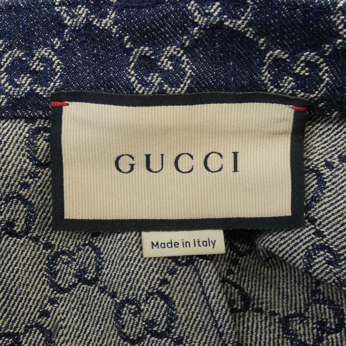 Gucci Washed Organic Denim Xdbll Shorts — view 4