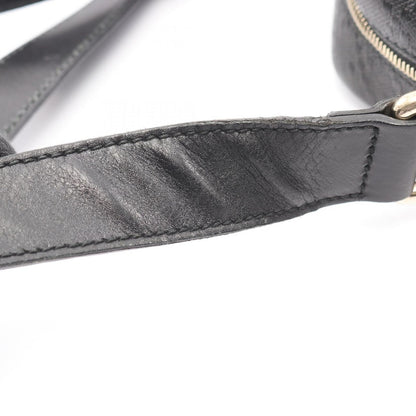 Gucci Shoulder Bag Diamante Black Leather — view 8