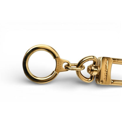 Louis Vuitton Key Ring Holder Charm Cles Gold — view 4