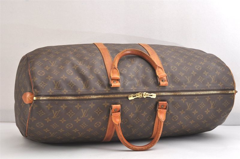Louis Vuitton Monogram Keepall 60 Travel Boston Bag Old Shape LV 3218n