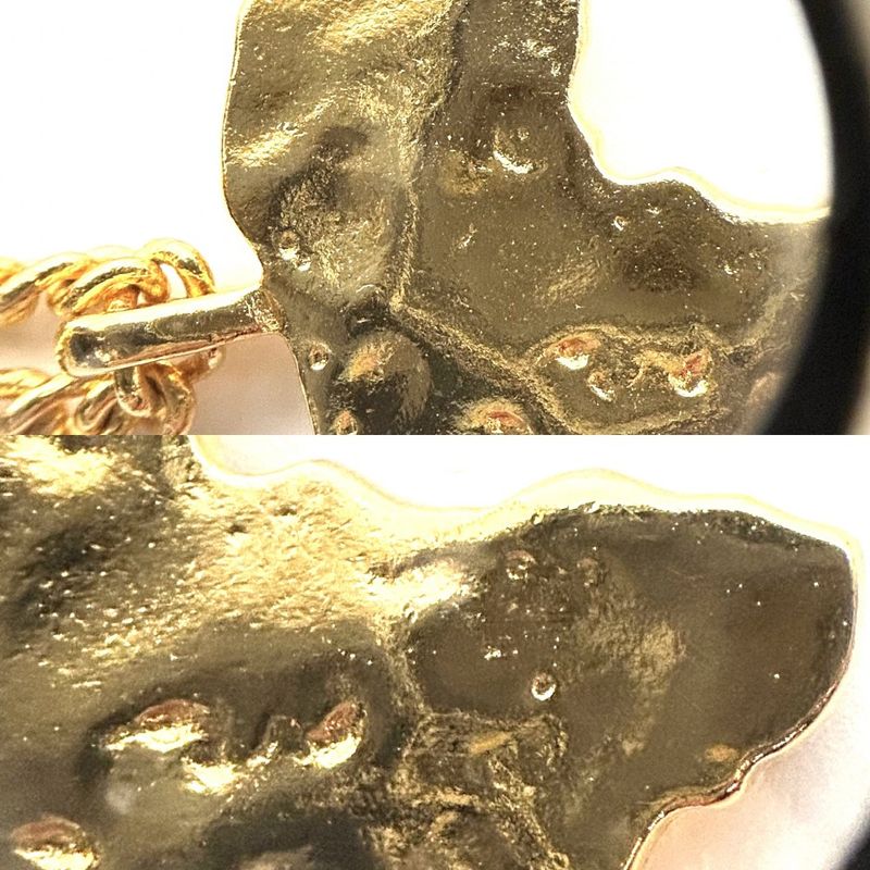 Chanel Necklace Ladies Africa Continent Pendant Accessories With Adjuster Coco