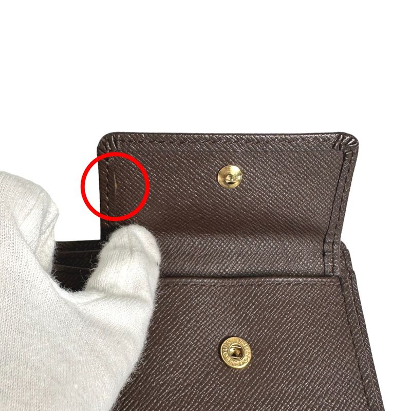 Louis Vuitton N61675 Damier Portefeuille Marco Wallet With Credit Card Slots