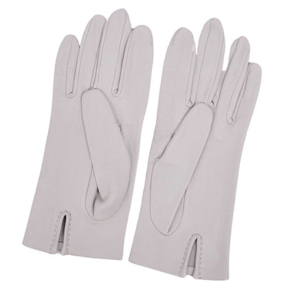 Hermes Gloves Stitched Perforated Lambskin