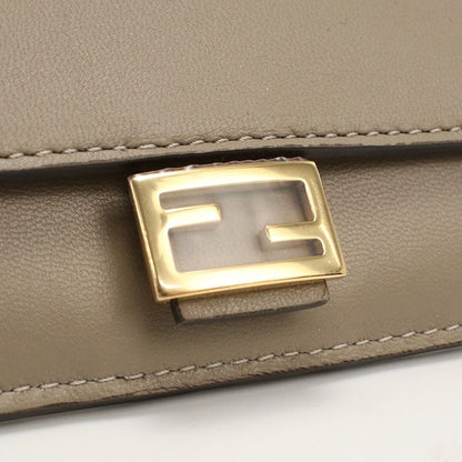 Fendi Card Case Baguette Fe86385 Card Case Leather Card Case Scuff Deuce