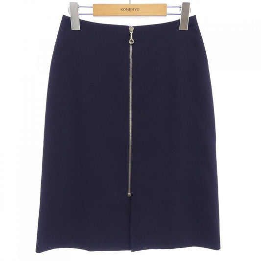 Hermes Size 34 Navy Skirt