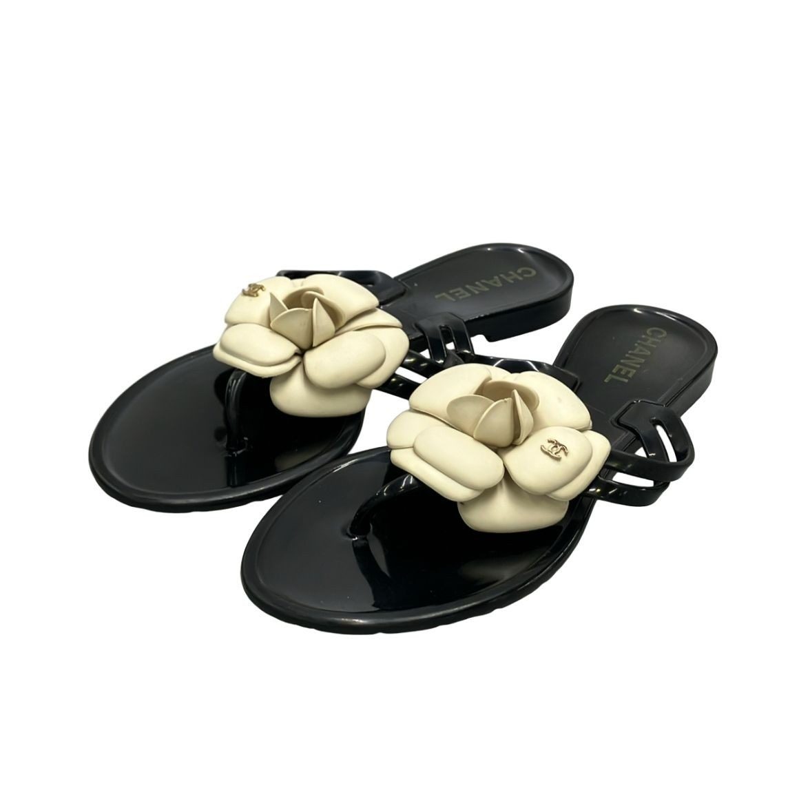 Chanel Beach Sandals Camellia