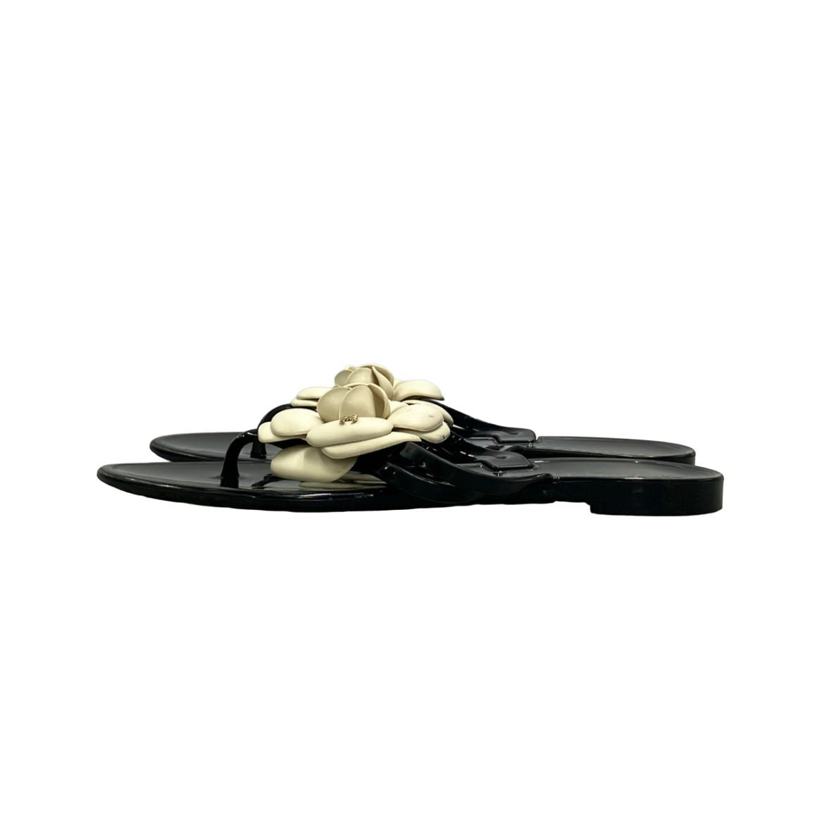 Chanel Beach Sandals Camellia — view 2