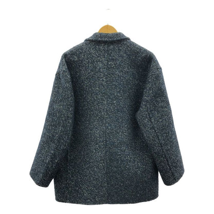 Dior Homme - 2023aw - Wool Tweed Unstructured Cardigan Jacket - 46 - Navy - Mens